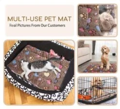 Nobleza Benchkussen - Dierenkussen - Hondenkussen - Kattenkussen - Benchmat - Dierenmat - Hondenmat - Kattenmat - Bruin - Maat S -Hondenbenodigdheden 1200x1082 3
