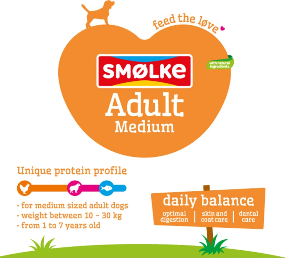 Smolke Adult Medium Brokken - Hondenvoer - 3 Kg 15 Smolke Adult Medium Brokken - Hondenvoer - 3 Kg - Afbeelding 13