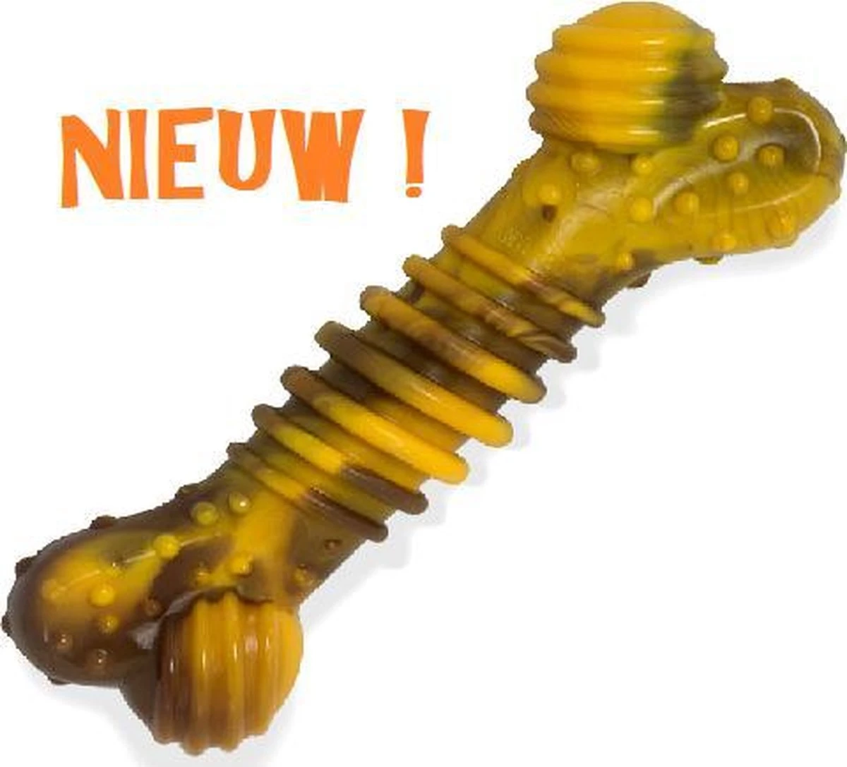 Nylabone Extreme Kauwbot Met Rund- En Kaassmaak - Voor Krachtige Kauwers - In S/M/XL - X-Large 21 Nylabone Extreme Kauwbot Met Rund- En Kaassmaak - Voor Krachtige Kauwers - In S/M/XL - X-Large - Afbeelding 19