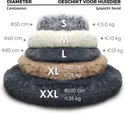Topmast Fluffy Donut - Dierenmand - Donut Hondenmand - Camel - 40 Cm 9 Topmast Fluffy Donut - Dierenmand - Donut Hondenmand - Camel - 40 Cm -Hondenbenodigdheden 1200x1089 5