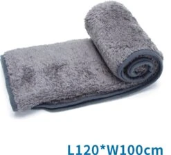 Nobleza 40UWK Hondendeken - Dierenmat - Benchkleed - 120x100cm - Grijs -Hondenbenodigdheden 1200x1090 1