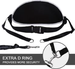 BOTC Looplijn Hond Met Heupriem Voor Hardlopen - Hondenriem - Zwart -Hondenbenodigdheden 1200x1095