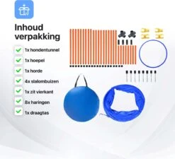 Tavaro Agility Voor De Hond - Honden Training - Hondentunnel - Springhoepel - Horde - Slalom - Honden Behendigheid Trainingsset -Hondenbenodigdheden 1200x1095 7
