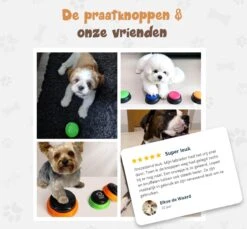 Praatknop Hond – Set Van 4 - Honden Speelgoed – Honden Training – Dogbuttons – Huisdier – Puppy Training - Hondenspeelgoed Intelligentie - Hond Opvoeden 23 Praatknop Hond – Set Van 4 - Honden Speelgoed – Honden Training – Dogbuttons – Huisdier – Puppy Training - Hondenspeelgoed Intelligentie - Hond Opvoeden -Hondenbenodigdheden 1200x1113 5