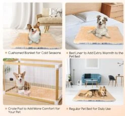 Nobleza Fluffy Benchkussen - Dierenkussen - Hondenkussen - Kattenkussen - Benchmat - Dierenmat - Hondenmat - Kattenmat - Crème - Maat L 14 Nobleza Fluffy Benchkussen - Dierenkussen - Hondenkussen - Kattenkussen - Benchmat - Dierenmat - Hondenmat - Kattenmat - Crème - Maat L -Hondenbenodigdheden 1200x1118 11