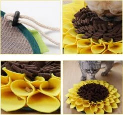 Merkloos Snuffelmat Voor Hond En Kat - Zonnebloem - Trainingsmat - Anti Schrok - 38 Centimeter 7 Merkloos Snuffelmat Voor Hond En Kat - Zonnebloem - Trainingsmat - Anti Schrok - 38 Centimeter -Hondenbenodigdheden 1200x1120 8