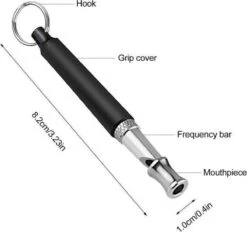 Merkloos Hondenfluitje - Fluitje Voor Honden - Aanpasbare Frequentie -Hondenbenodigdheden 1200x1128 3