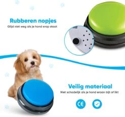 BFreshPets Praatknop Voor Honden - 6 Stuks - Dogbuttons - Hondenspeelgoed - Honden Training - Laat Uw Huisdier Spreken -Hondenbenodigdheden 1200x1129 4