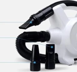 Hondenfohn - Waterblazer Met Draaiknop - 2400W Vermogen Met Warme En Koude Stand - Wit -Hondenbenodigdheden 1200x1130 2