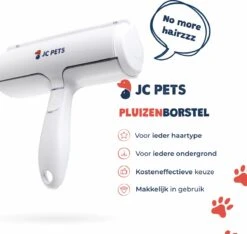 JC Pets Premium Pluizenborstel - Huisdierhaar Verwijderaar – Pluizenverwijderaar – Honden En Kattenhaar Verwijderaar - Ontpluizer - Pluizenroller 17 JC Pets Premium Pluizenborstel - Huisdierhaar Verwijderaar – Pluizenverwijderaar – Honden En Kattenhaar Verwijderaar - Ontpluizer - Pluizenroller -Hondenbenodigdheden 1200x1137
