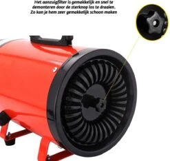 Gridbyt Professionele Hondenföhn – Waterblazer Voor Honden – Voor Een Mooie Vacht – Rood -Hondenbenodigdheden 1200x1137 4