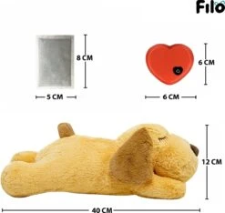 Filo Hondenknuffel Met Hartslag En Warmtebron - Hartslagknuffel Hondenspeelgoed Snuggle Puppy - Knuffel Met Hartslag - Heartbeat Knuffel Hond 14 Filo Hondenknuffel Met Hartslag En Warmtebron - Hartslagknuffel Hondenspeelgoed Snuggle Puppy - Knuffel Met Hartslag - Heartbeat Knuffel Hond -Hondenbenodigdheden 1200x1139 10