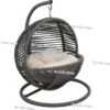 Merkloos Mini Hangstoel Swing Simba Kat / Hond Grijs | Creme Kussen -Hondenbenodigdheden 1200x1142 13