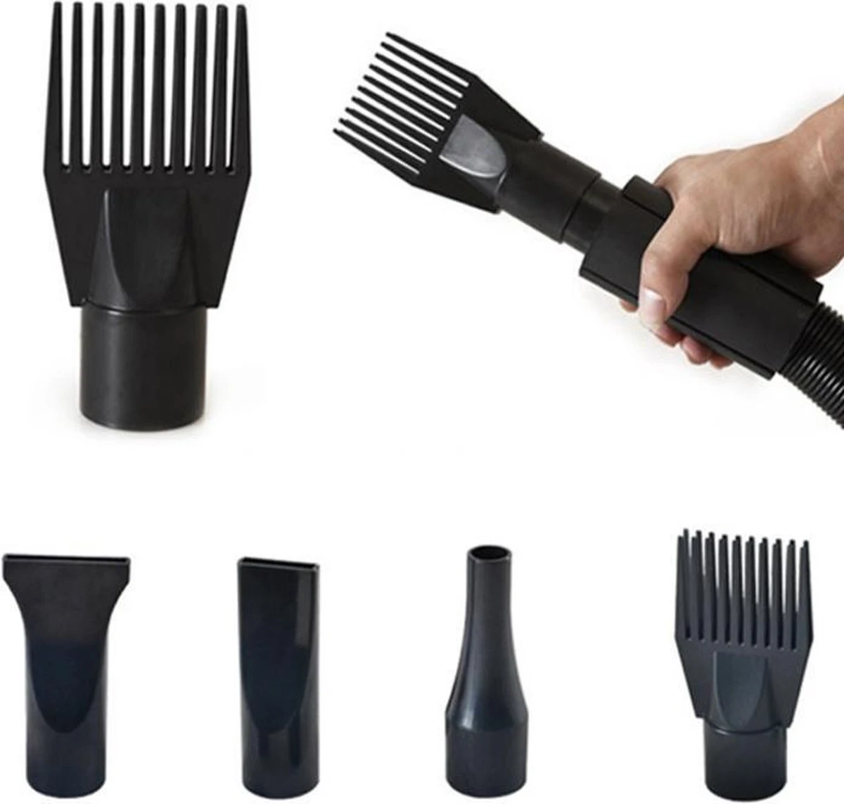 Merkloos Edward&DeVries Professionele Hondenföhn Met 4 Opzetstukken – Waterblazer Voor Honden – Stil Design – Krachtig + Extra Filter - Zwart 6 Merkloos Edward&DeVries Professionele Hondenföhn Met 4 Opzetstukken – Waterblazer Voor Honden – Stil Design – Krachtig + Extra Filter - Zwart - Afbeelding 4