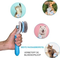 Lorell Pet Company Kattenborstel/Hondenborstel - Borstel Voor Langharig/kortharig -Hondenhaar En Kattenhaar Verwijderaar - Blauw 13 Lorell Pet Company Kattenborstel/Hondenborstel - Borstel Voor Langharig/kortharig -Hondenhaar En Kattenhaar Verwijderaar - Blauw -Hondenbenodigdheden 1200x1145 3