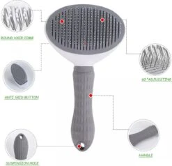 Lorell Pet Company Kattenborstel/Hondenborstel - Borstel Voor Langharig/kortharig -Hondenhaar En Kattenhaar Verwijderaar - Grijs 17 Lorell Pet Company Kattenborstel/Hondenborstel - Borstel Voor Langharig/kortharig -Hondenhaar En Kattenhaar Verwijderaar - Grijs -Hondenbenodigdheden 1200x1155 1