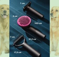 Hondenborstel Set 3 In 1 - Hondenkam - Borstelset - Klittenkam Hond - Ondervacht Kam - Furminator - Slickerborstel - Kattenkam - Verwijderd Klitten En Voorkomt Haaruitval 14 Hondenborstel Set 3 In 1 - Hondenkam - Borstelset - Klittenkam Hond - Ondervacht Kam - Furminator - Slickerborstel - Kattenkam - Verwijderd Klitten En Voorkomt Haaruitval -Hondenbenodigdheden 1200x1159 11