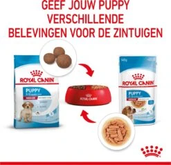 Royal Canin Shn Medium Puppy Pouch - Hondenvoer - 10 X 140 G 27 Royal Canin Shn Medium Puppy Pouch - Hondenvoer - 10 X 140 G -Hondenbenodigdheden 1200x1159 25
