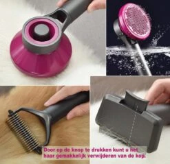 Hondenborstel Set 3 In 1 - Hondenkam - Borstelset - Klittenkam Hond - Ondervacht Kam - Furminator - Slickerborstel - Kattenkam - Verwijderd Klitten En Voorkomt Haaruitval 11 Hondenborstel Set 3 In 1 - Hondenkam - Borstelset - Klittenkam Hond - Ondervacht Kam - Furminator - Slickerborstel - Kattenkam - Verwijderd Klitten En Voorkomt Haaruitval -Hondenbenodigdheden 1200x1159 8