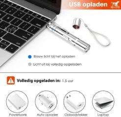 PetFriends Laserpen Voor Kat - USB Oplaadbaar - Laserpointer - Laserlampje - Kattenspeeltjes 10 PetFriends Laserpen Voor Kat - USB Oplaadbaar - Laserpointer - Laserlampje - Kattenspeeltjes -Hondenbenodigdheden 1200x1160 9