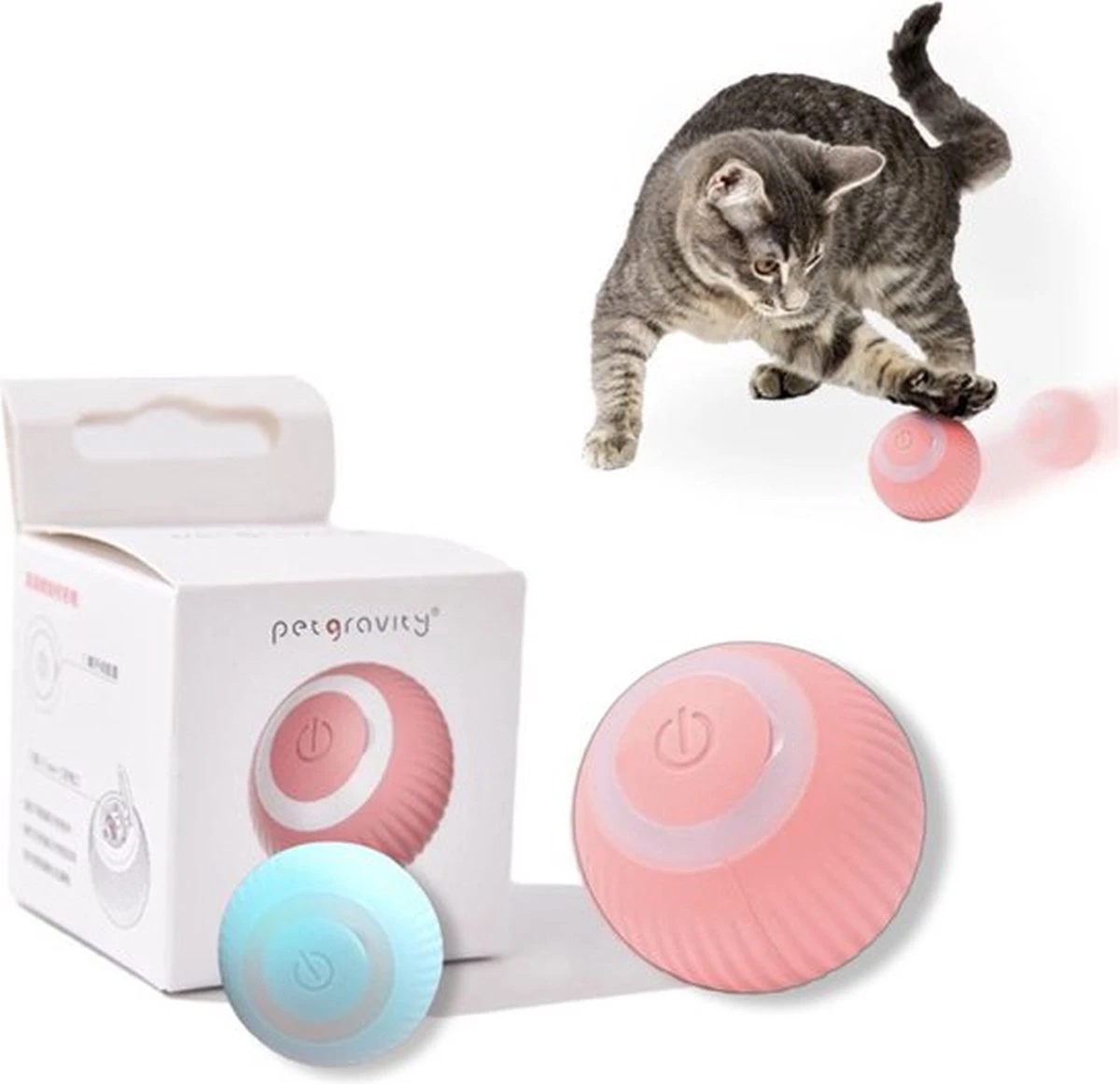 Ceka - Automatisch Katten Honden Speeltje | Zelf Rollende Mini Bal | Interactief & Intelligentie | Elektrisch Katten Speelgoed | Slimme Katten Speeltje - Interactieve Zelf Rollende Bal Voor Katten - Kattenspeeltjes - USB Oplaadbaar- Turquoise 3 Ceka - Automatisch Katten Honden Speeltje | Zelf Rollende Mini Bal | Interactief & Intelligentie | Elektrisch Katten Speelgoed | Slimme Katten Speeltje - Interactieve Zelf Rollende Bal Voor Katten - Kattenspeeltjes - USB Oplaadbaar- Turquoise