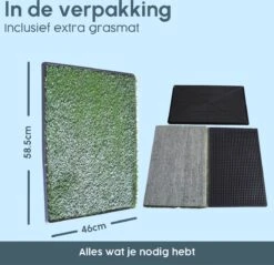 Merkloos Gtrise Hondentoilet Met 2 Matten - Out/Indoor - Zindelijkheidstraining Ebook - Dieren Wc 12 Merkloos Gtrise Hondentoilet Met 2 Matten - Out/Indoor - Zindelijkheidstraining Ebook - Dieren Wc -Hondenbenodigdheden 1200x1162 2