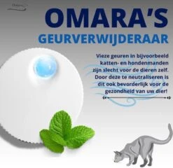 Omara Geurverdrijver – Kattenbak Geurverdrijver – 2023 Model- Oplaadbaar – 100% Krasvrij- Geurverwijderaar- Slimme Sensor -Hondenbenodigdheden 1200x1164 5