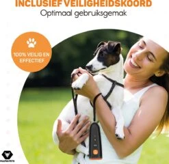Vulpes Pets® Ultrasone Anti Blaf Apparaat – 3-in-1 Anti Blaf Apparaat Pro - Diervriendelijk & Zonder Schok - Alternatief Anti Blafband - Voor Kleine & Grote Honden - Audio - Flashlight - USB-Oplaadbaar -Hondenbenodigdheden 1200x1166 8