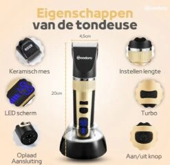 Woodoro Professionele 2-in-1 Hondentondeuse Voor Dikke Vacht – Draadloze Honden Tondeuse & Hondentrimmer – Stille Tondeuse Katten & Honden Trimset 19 Woodoro Professionele 2-in-1 Hondentondeuse Voor Dikke Vacht – Draadloze Honden Tondeuse & Hondentrimmer – Stille Tondeuse Katten & Honden Trimset -Hondenbenodigdheden 1200x1167 7