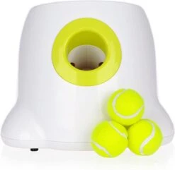 LARMA Automatische Ballenwerper Hond - Ballenschieter Hond - Hondenspeelgoed - Honden Speelgoed Intelligentie - Inclusief 3 Tennisballen