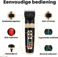 Hondentondeuse Professioneel - 2 In 1 - Honden & Katten - Hondentrimmer - Dikke & Dunne Vacht -Hondenbenodigdheden 1200x1174 4