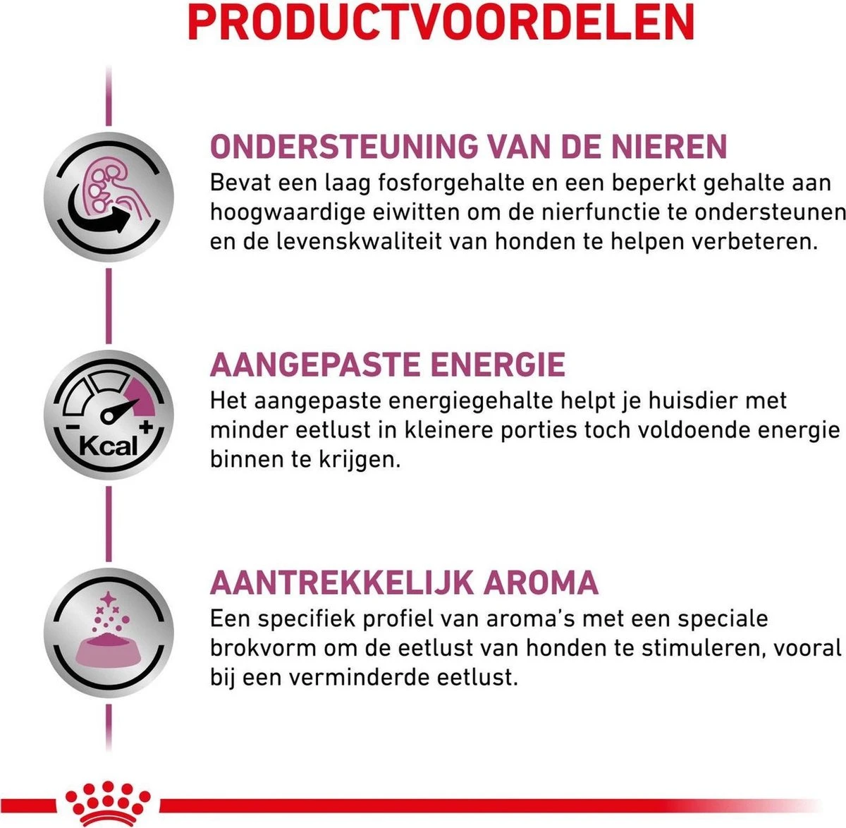 Royal Canin Renal - Hondenvoer - 2 Kg 5 Royal Canin Renal - Hondenvoer - 2 Kg - Afbeelding 3