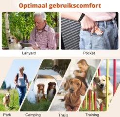 Merkloos LotaHome - Anti Blaf Apparaat - Hondentrainer Voor Binnen En Buiten - Bereik Tot 15 Meter - Diervriendelijk - Zonder Schok - Ultrasone - Voor Alle Honden - Inclusief Clicker -Hondenbenodigdheden 1200x1177 3