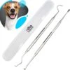 Nola & Coco® Tandsteen Verwijderaar Set Inclusief Bewaardoosje - Tandenkrabber - Set Van Twee - Hond - Kat - Tandenborstel - Tandplak Verwijderen - Tandenstoker - Honden Tanden Schoonmaken - Tandenhaakje - Gebitsreiniging 2 Nola & Coco® Tandsteen Verwijderaar Set Inclusief Bewaardoosje - Tandenkrabber - Set Van Twee - Hond - Kat - Tandenborstel - Tandplak Verwijderen - Tandenstoker - Honden Tanden Schoonmaken - Tandenhaakje - Gebitsreiniging -Hondenbenodigdheden 1200x1178 17