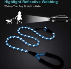 Merkloos Hondenriem - Reflecterende Hondenriem - Rood -Hondenbenodigdheden 1200x1181 1