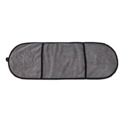 N4dogs – Hondenhanddoek – Honden Handdoek – Microvezel Handdoek – Handdoek Hond – Droogdoek Hond – Dierendeken – Sterk Absorberend – Handdoek Met Zakken - Grijs - 66 X 23 Cm -Hondenbenodigdheden 1200x1182 2