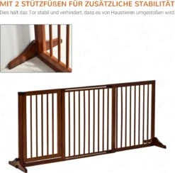 PawHut Barrière Verstelbare Lengte D06-079V01 -Hondenbenodigdheden 1200x1185 7