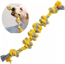 BoDutch Flostouw Hond - Hondenspeelgoed - Trektouw Hond - Hondentouw - Flostouw Hond - 60 Cm - Apporteerspeelgoed - Geel/Grijs 16 BoDutch Flostouw Hond - Hondenspeelgoed - Trektouw Hond - Hondentouw - Flostouw Hond - 60 Cm - Apporteerspeelgoed - Geel/Grijs -Hondenbenodigdheden 1200x1187 20