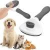 Kattenborstel - Hondenborstel - Pluizenverwijderaar - Haarverwijderaar Voor Huisdieren - Hondenkam - Kattenkam - Huisdierhaar Verwijderaar - Ontpluizer - Kattenhaar & Hondenhaar Verwijderaar - Voor Langharig & Kortharig - Grijs 2 Kattenborstel - Hondenborstel - Pluizenverwijderaar - Haarverwijderaar Voor Huisdieren - Hondenkam - Kattenkam - Huisdierhaar Verwijderaar - Ontpluizer - Kattenhaar & Hondenhaar Verwijderaar - Voor Langharig & Kortharig - Grijs -Hondenbenodigdheden 1200x1188 1