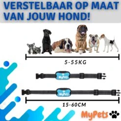 MyPets™ Anti-blafband - Anti Blaf Apparaat - Voor Kleine Honden En Grote Honden - Diervriendelijk - Opvoedingshalsband - Trainingshalsband - 2022/2023 Versie - Inclusief Batterijen -Hondenbenodigdheden 1200x1188 8