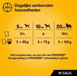 Pedigree Adult In Saus Honden Natvoer - Vier Verschillende Smaken - 80 X 100 Gr 10 Pedigree Adult In Saus Honden Natvoer - Vier Verschillende Smaken - 80 X 100 Gr -Hondenbenodigdheden 1200x1189 13