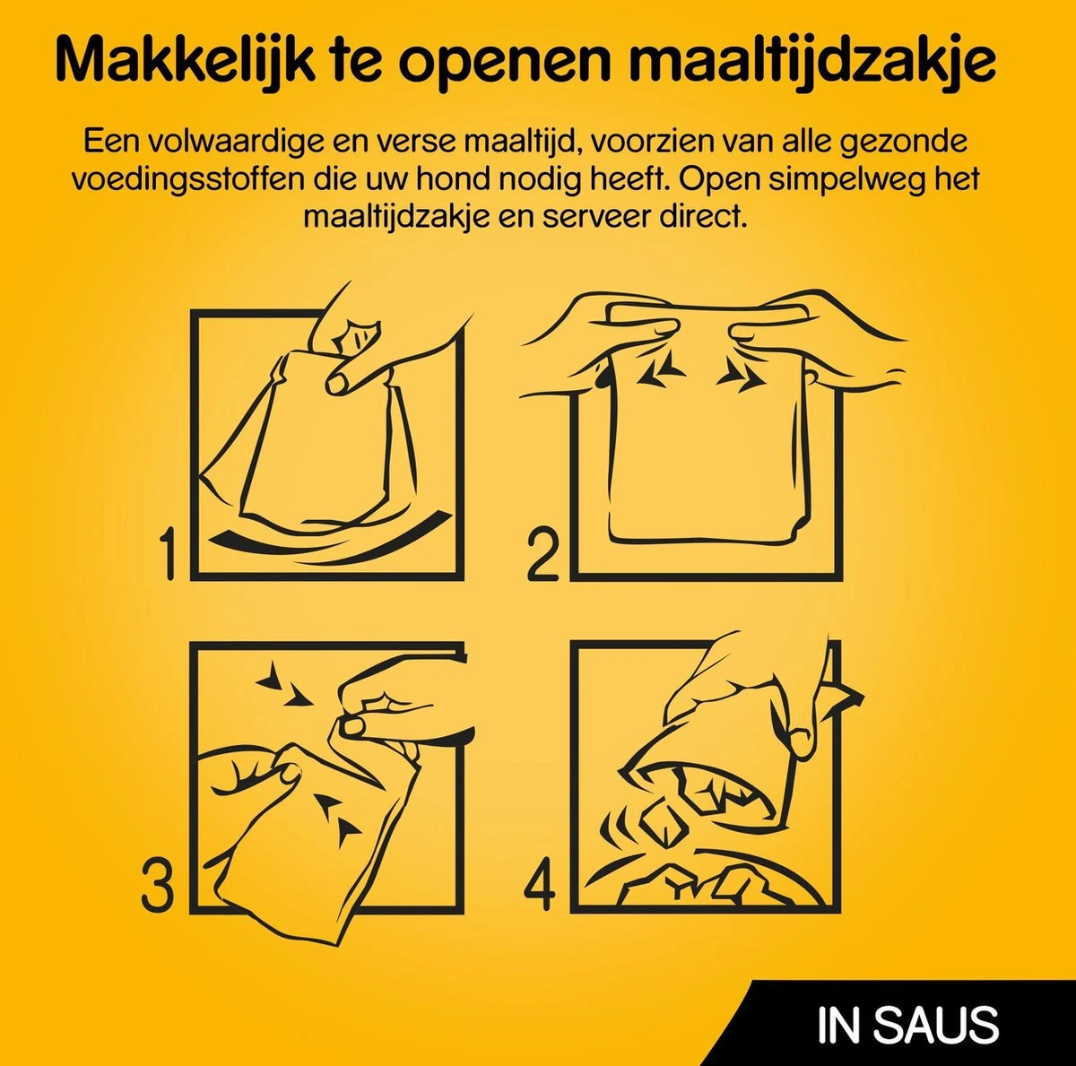 Pedigree Adult In Saus Honden Natvoer - Vier Verschillende Smaken - 80 X 100 Gr 6 Pedigree Adult In Saus Honden Natvoer - Vier Verschillende Smaken - 80 X 100 Gr - Afbeelding 4