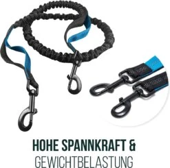 Happilax Joggingriem Voor Honden, Elastische En Reflecterende Hondenriem Voor Joggen Met Buikband, 100-160 Cm -Hondenbenodigdheden 1200x1190 1