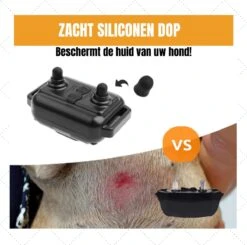 W&Z® Anti Blafband Inclusief Afstandsbediening- 3-60KG - Diervriendelijk - Zonder Schok - Vibratie/Audio/Licht - Anti Blaf Band - Water Bestendig -Hondenbenodigdheden 1200x1190 13