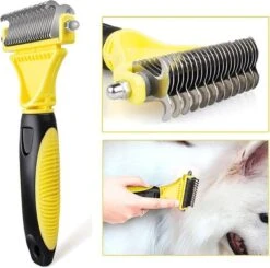 Hondenborstel - Dubbelzijdig Ontharing Tool - Herbruikbare Honden & Kattenvachtkam - Huisdier Grooming - 1 Stuk - Groen 15 Hondenborstel - Dubbelzijdig Ontharing Tool - Herbruikbare Honden & Kattenvachtkam - Huisdier Grooming - 1 Stuk - Groen -Hondenbenodigdheden 1200x1190 3