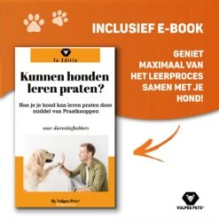 Vulpes Pets® PRO Praatknop Voor Honden Met Speelmat - Dogbuttons - Laat Uw Huisdier Spreken - Hondenspeelgoed - Honden Training - Inclusief E-Book En Speelmat -Hondenbenodigdheden 1200x1194 10