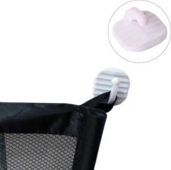 Merkloos ACE Pets – Oprolbaar Hondenrek Voor Binnen - Traphekje Hond Zonder Boren - Veiligheidshek Deurhekje - 180 X 72 Cm - Zwart -Hondenbenodigdheden 1200x1196 15