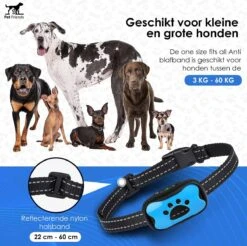 PetFriends Anti Blafband Zonder Schok - Gratis Hondenfluit - USB Oplaadbaar - Anti Blaf Apparaat - Opvoedingshalsband - Voor Grote En Kleine Honden 14 PetFriends Anti Blafband Zonder Schok - Gratis Hondenfluit - USB Oplaadbaar - Anti Blaf Apparaat - Opvoedingshalsband - Voor Grote En Kleine Honden -Hondenbenodigdheden 1200x1197 13