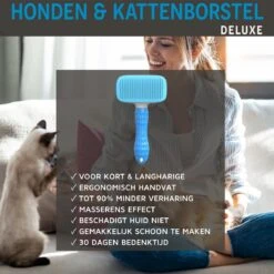 Professionele Kattenborstel/Hondenborstel + BONUS - Bovenvacht | Ondervacht - Langharige | Kortharige - Haarverwijderaar Voor Huisdieren - Kattenkam - Hondenkam 16 Professionele Kattenborstel/Hondenborstel + BONUS - Bovenvacht | Ondervacht - Langharige | Kortharige - Haarverwijderaar Voor Huisdieren - Kattenkam - Hondenkam -Hondenbenodigdheden 1200x1198 7