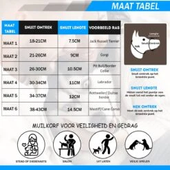 Sharon-B Muilkorf Hond - Camo Bruin - Maat M - Snuitomtrek 26 Tot 30 Cm - Voor Middelgrote Honden -Hondenbenodigdheden 1200x1200 1029